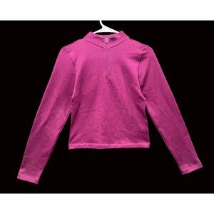 Rue 21 - Women's 1/2 Zip Long Sleeve Shirt - Purple - Extra Large